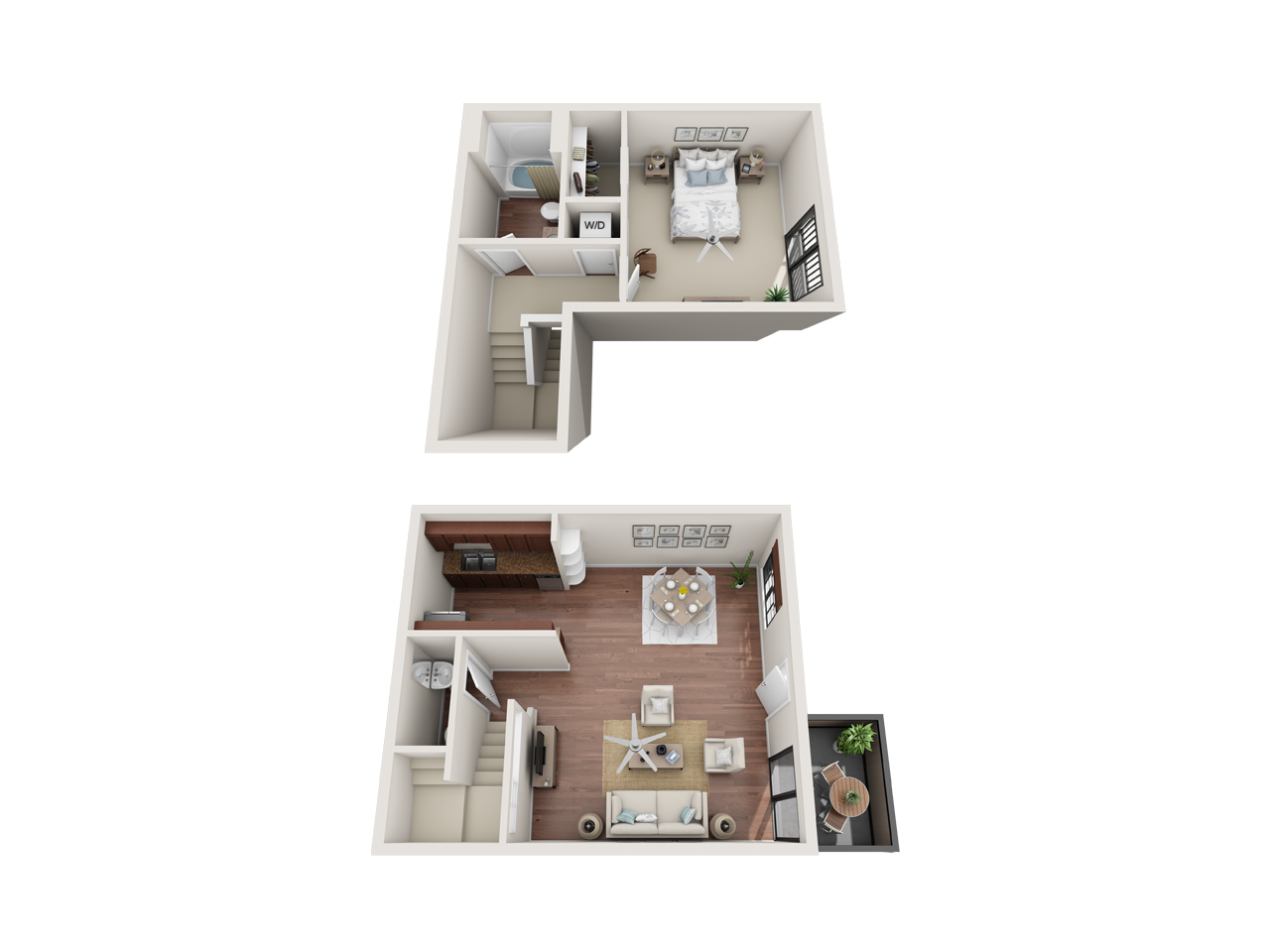 Autmn chase one bedroom floor plan